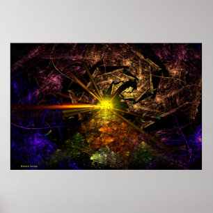 Machu Picchu Arte Fractal 3D