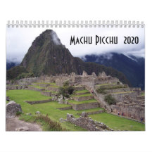 Machu Picchu - Calendario 2020
