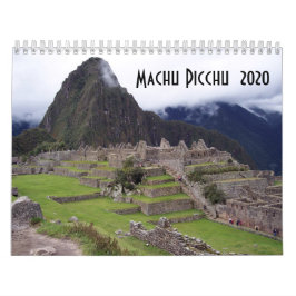 Machu Picchu - Calendario 2020