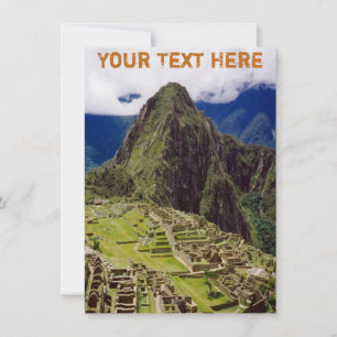 Machu Picchu personalizable, Perú