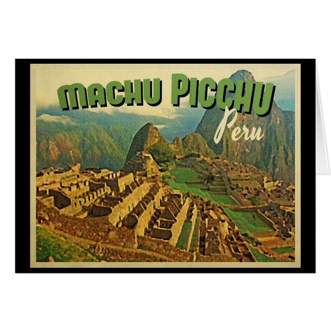 Machu Picchu Perú (Anverso (Horizontal))