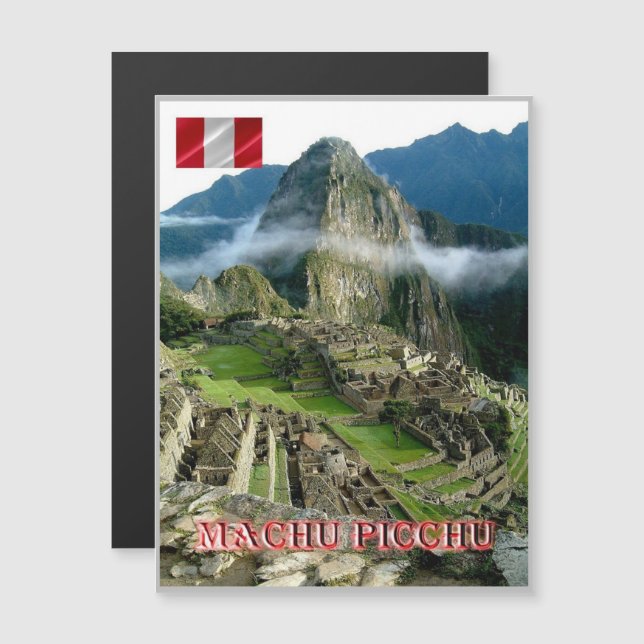 Machu Picchu - Peru - (Anverso/Reverso)