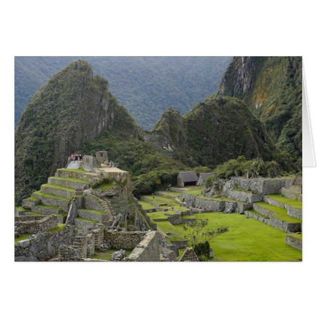 Machu Picchu, ruinas de ciudad Inca, Perú. 2 (Anverso (Horizontal))