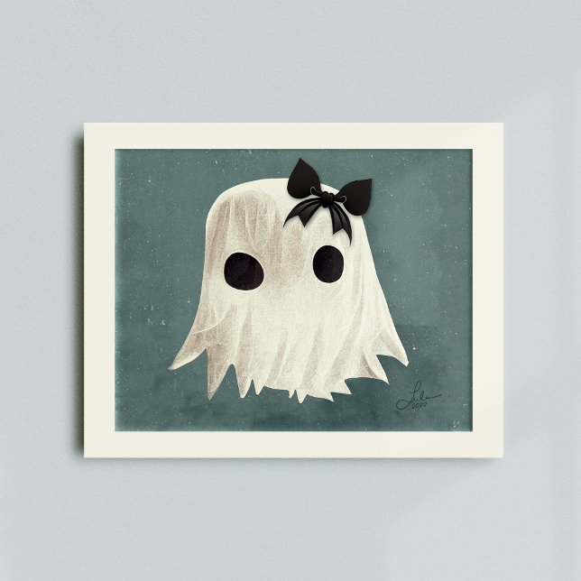 Macie El Fantasma Amigable ・ Arte De Halloween Inf (Subido por el creador)