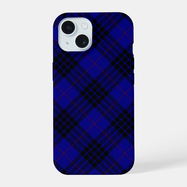 MacKay tartan azul chapa (Reverso )