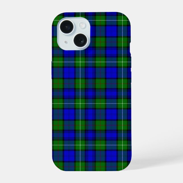 MacKenzie tartan dorada verde azul (Reverso )