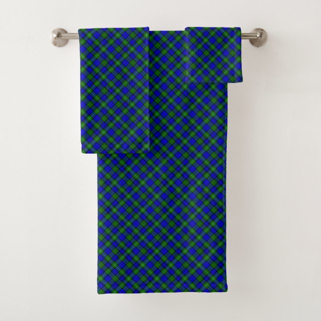 MacKenzie tartan dorada verde azul (In situ)