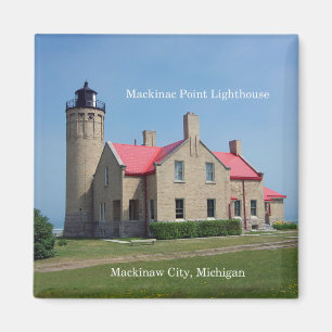 Mackinac Point Lighthouse imán