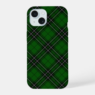 MacLean Tartan Green y Black Plaid
