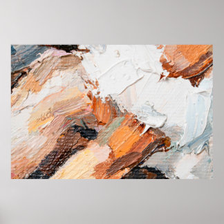 Macro. Arte abstracto. Aceite de pasta grabado en 