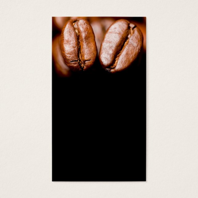 Macro de granos de café (Frente)
