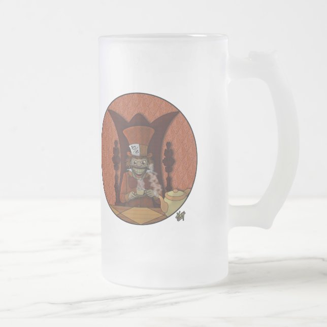 Mad como una taza de vidrio escarcha de odio (Derecha)