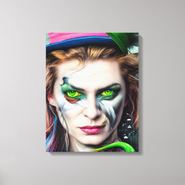 Mad Hatter AI generó impresión de lienzo de arte