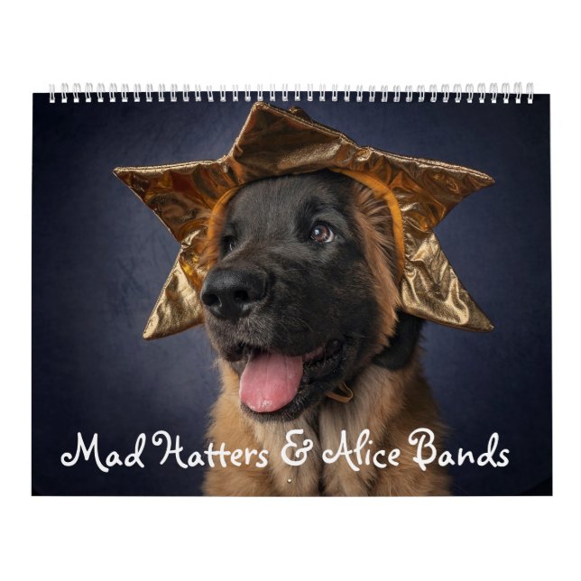 Mad Hatters & Alice Bands Calendario (Tapa)