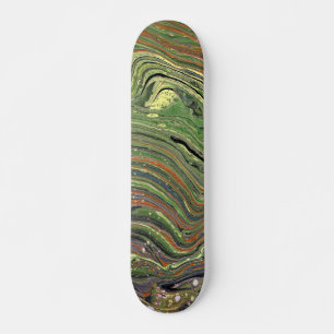 Mad Love 1 Green Wild Abstract Skateboard Deck