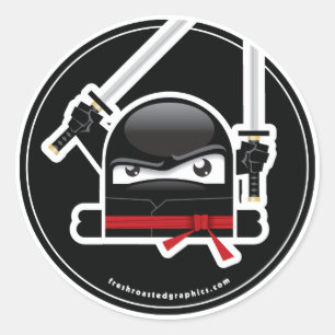 Mad Ninja Skills pegatina