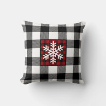 Mad para ser tocado con almohada de copo de nieve