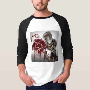 MAD Poker Zombie Pazzo Béisbol Camiseta