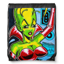 Madam Mars™ en la bolsa de Lab Drawstring