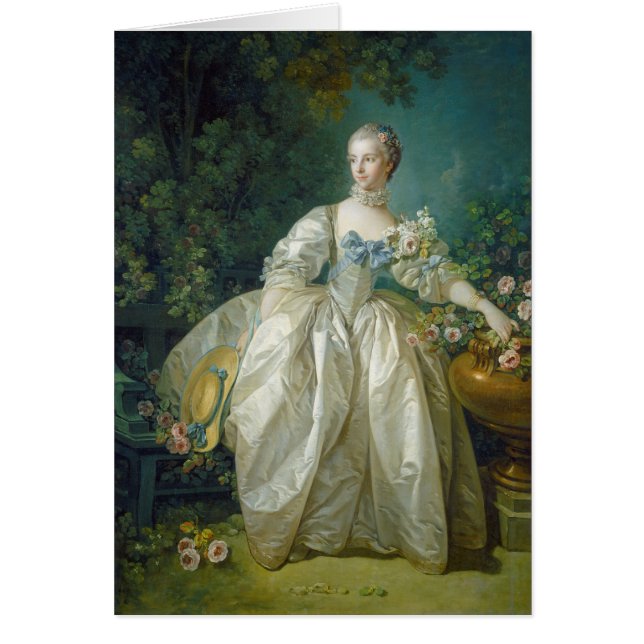 Madame Bergeret, c. 1766 (aceite sobre lienzo) (Frente)
