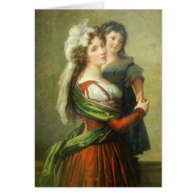 Madame Rousseau y su hija (Frente)