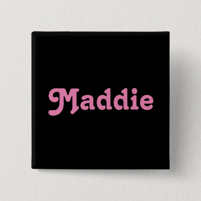 Maddie de botón (Anverso)