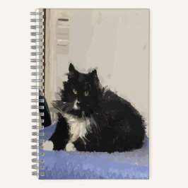 Maddy El Cuaderno De Espiral Del Gato