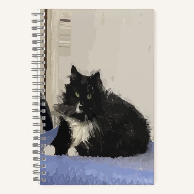 Maddy El Cuaderno De Espiral Del Gato (Anverso)