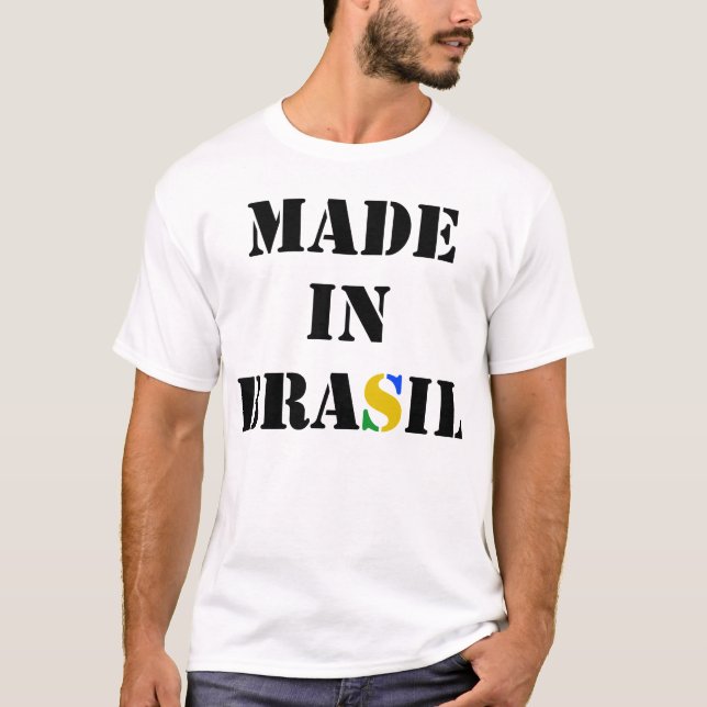 Made In Brasil - Camiseta (Anverso)