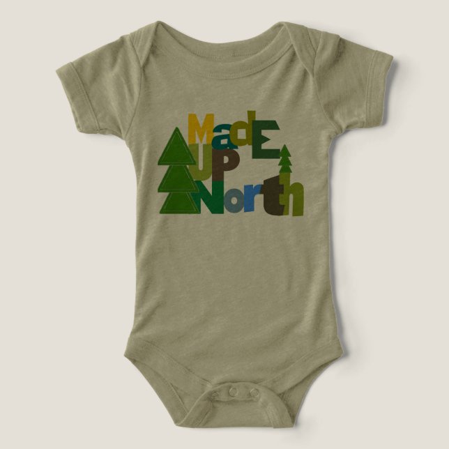 Made Up North Michigan Baby Boy (Diseño delantero )