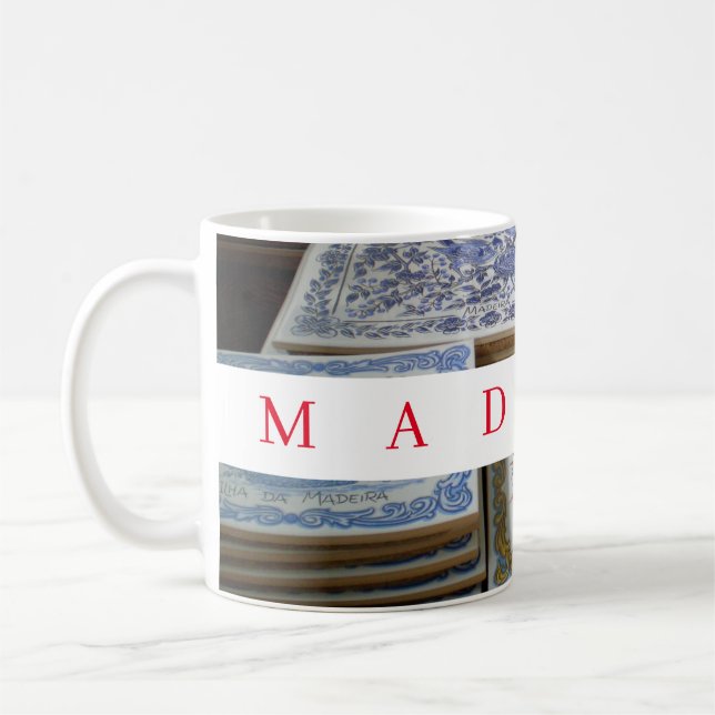 Madeira azulejos a la venta taza de café (Izquierda)