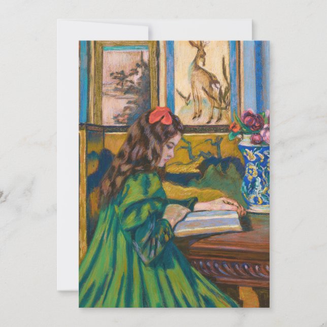 Madeleine Reading | Armand Guillaumin (Anverso)