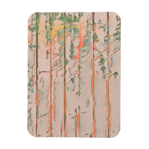 Madera 8a imán de fotografía flexible