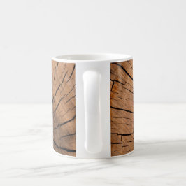 ¿Madera conseguida? Taza de café del carpintero