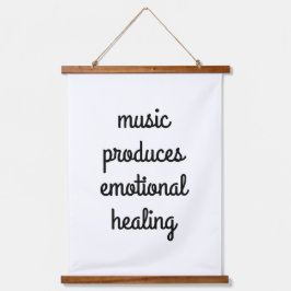 Madera curativa emocional Tapiz de Muro