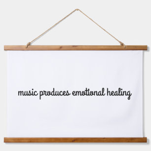 Madera curativa emocional Tapiz de Muro