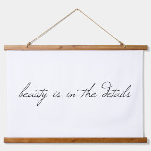 Madera de belleza tapada tapiz de pared