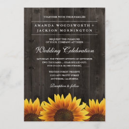 Madera de grano + Invitaciones a la boda de giraso