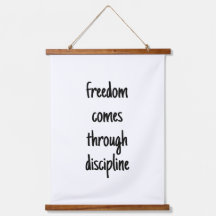 Madera de libertad tapada tapiz de pared