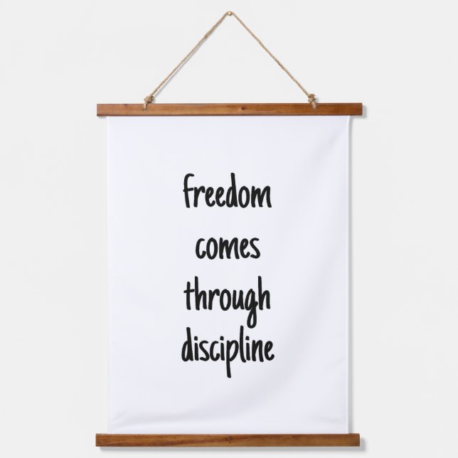 Madera de libertad tapada tapiz de pared (Anverso)