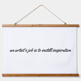 Madera de trabajo de artista tapada tapiz de pared