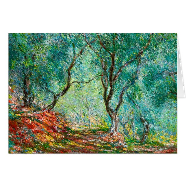 Madera en el jardín de Moreno, 1884 del olivo (Anverso (Horizontal))