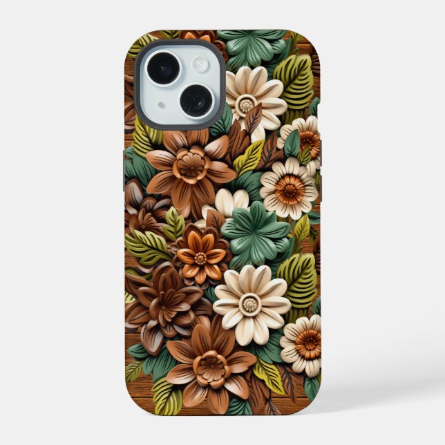 Madera Floral (Reverso )