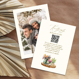 Madera silvestre Mason Jars Boho Bohemian Wed RSVP