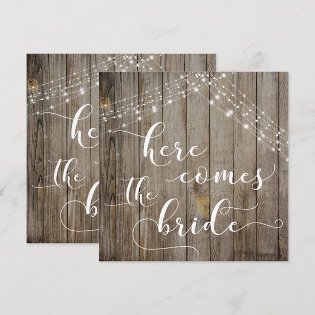 Madera y luces meteorológicas llega la tarjeta de  (Anverso / Reverso)