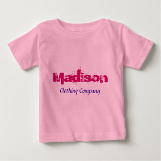 Madison Name Clothing Company Baby Camisetas