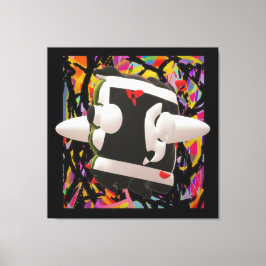 Madness arte mosaico colores profundos poster enma