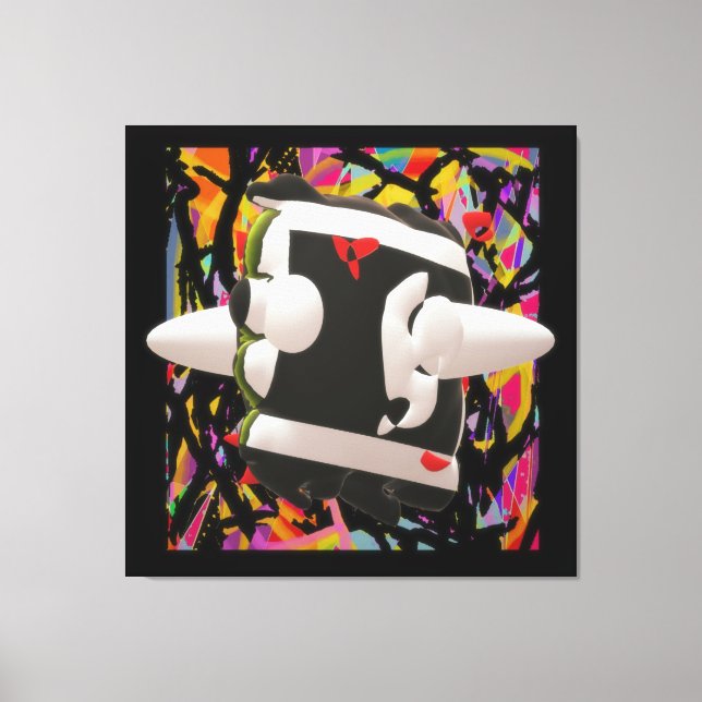 Madness arte mosaico colores profundos poster enma (Anverso)