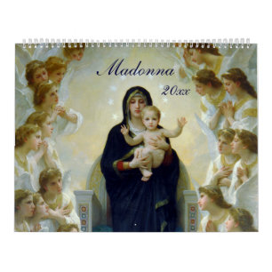 Madonna, calendario DIY de cualquier año
