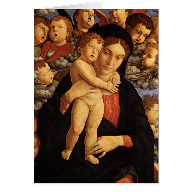 Madonna de Cherubim por Andrea Mantegna (Frente)